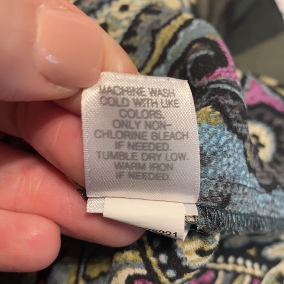 J. JILL paisley tiered dress blouse - Picture 14 of 14